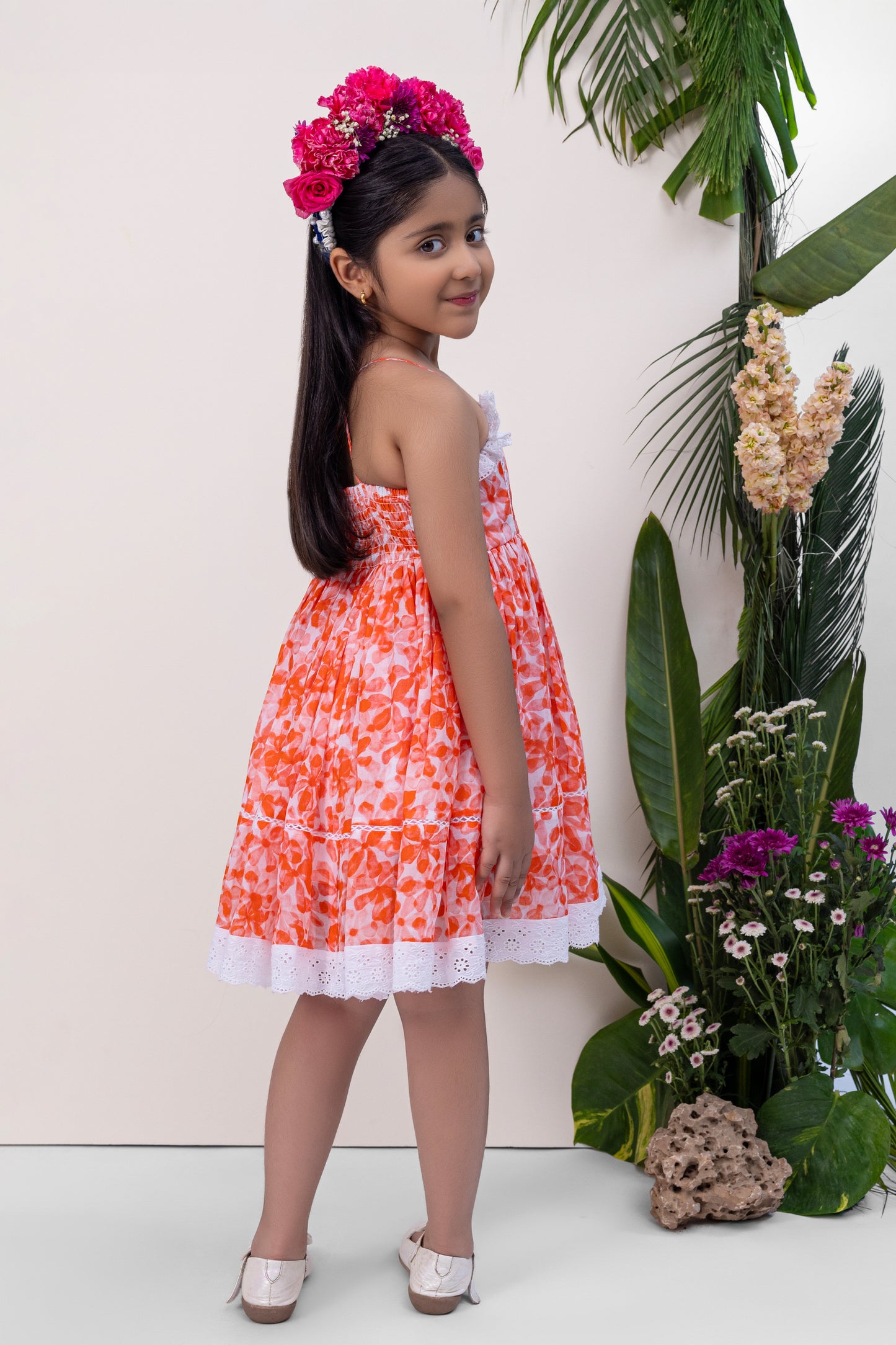 AURORA NOODLE STRAP DRESS