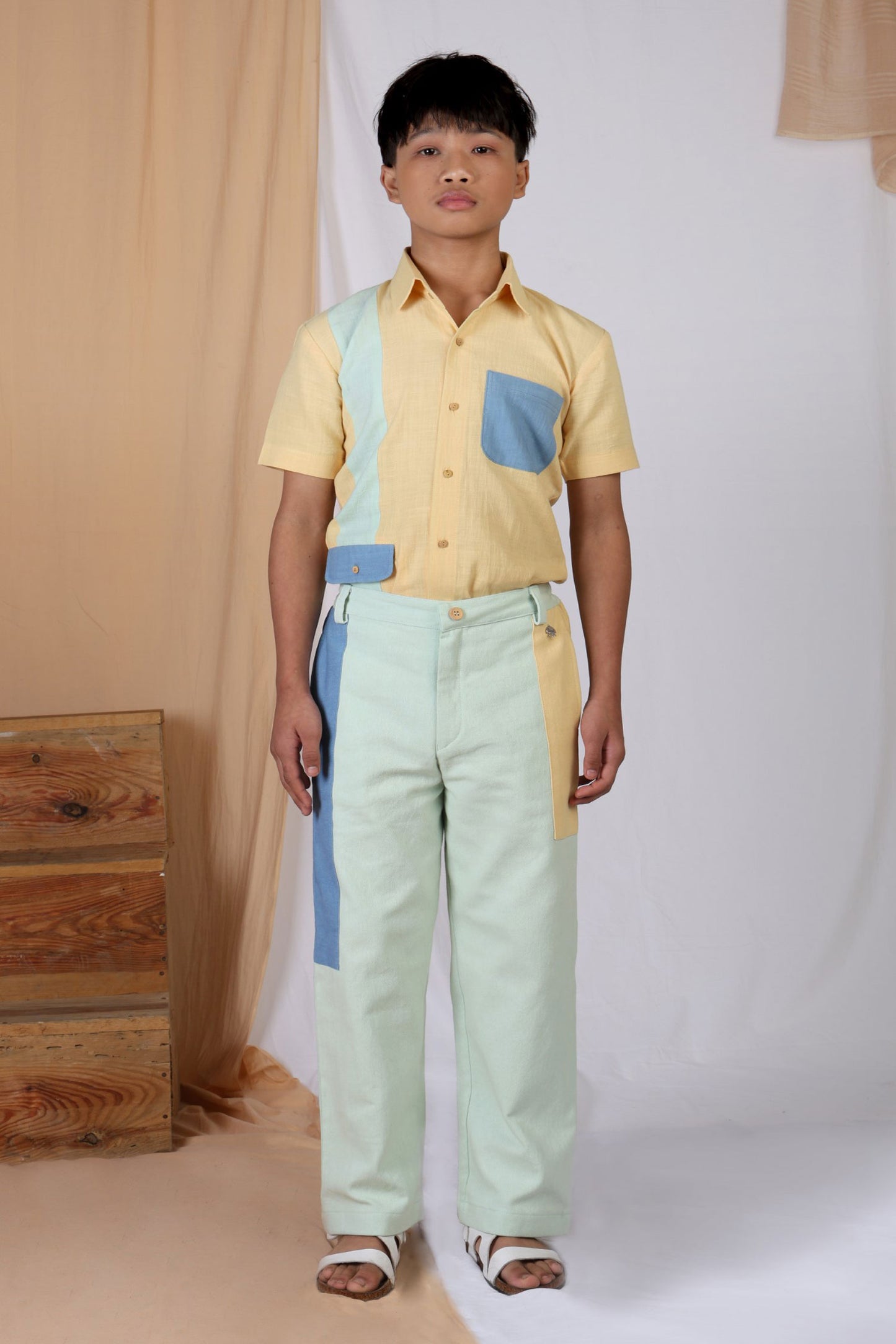 LUPINE COLORBLOCKED PANTS