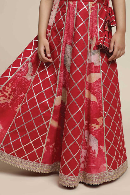 Ari Halter-Neck Top & Lehenga Set